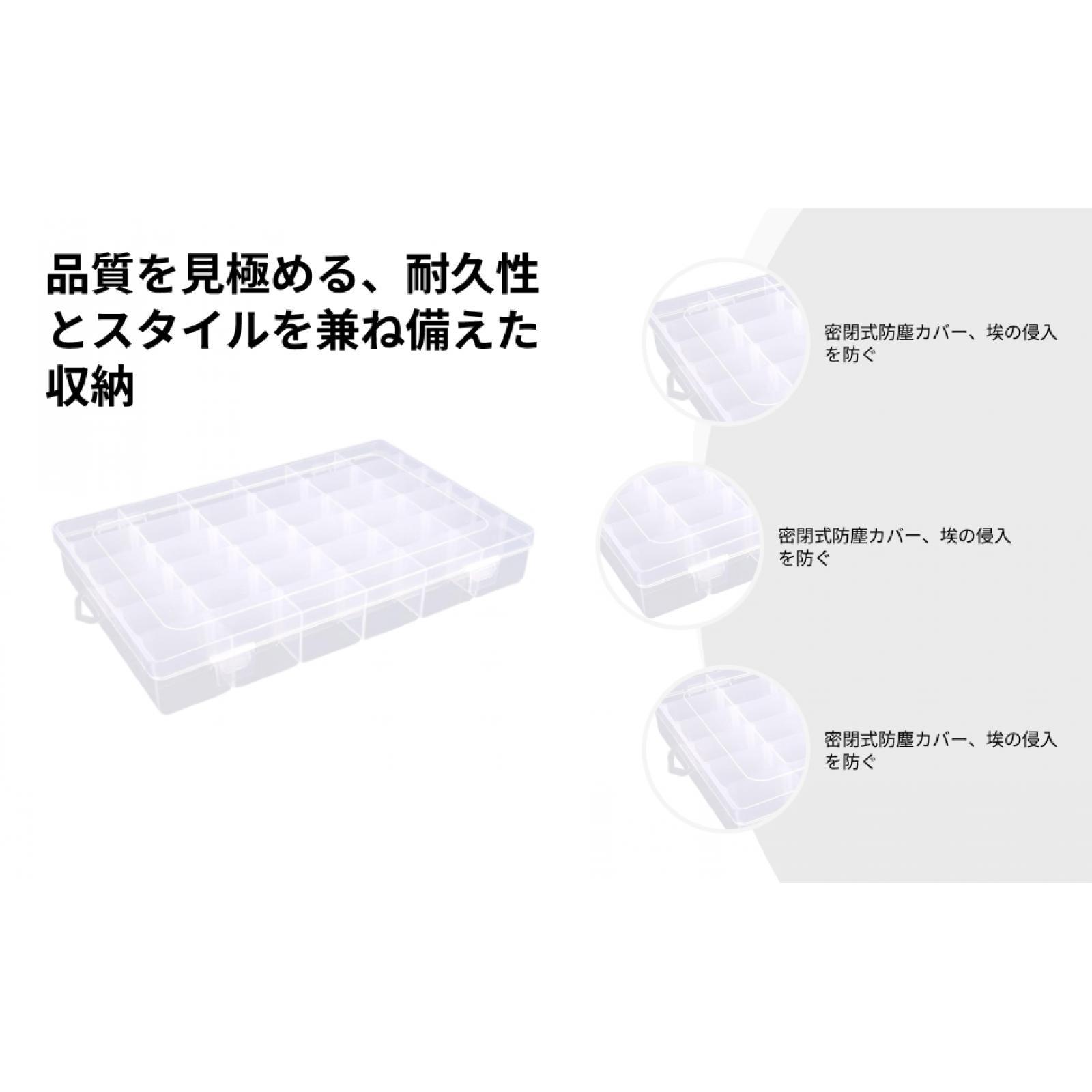 Craft Embellishment Storage - Embroidery Threads Storage Box Plastic Organizer