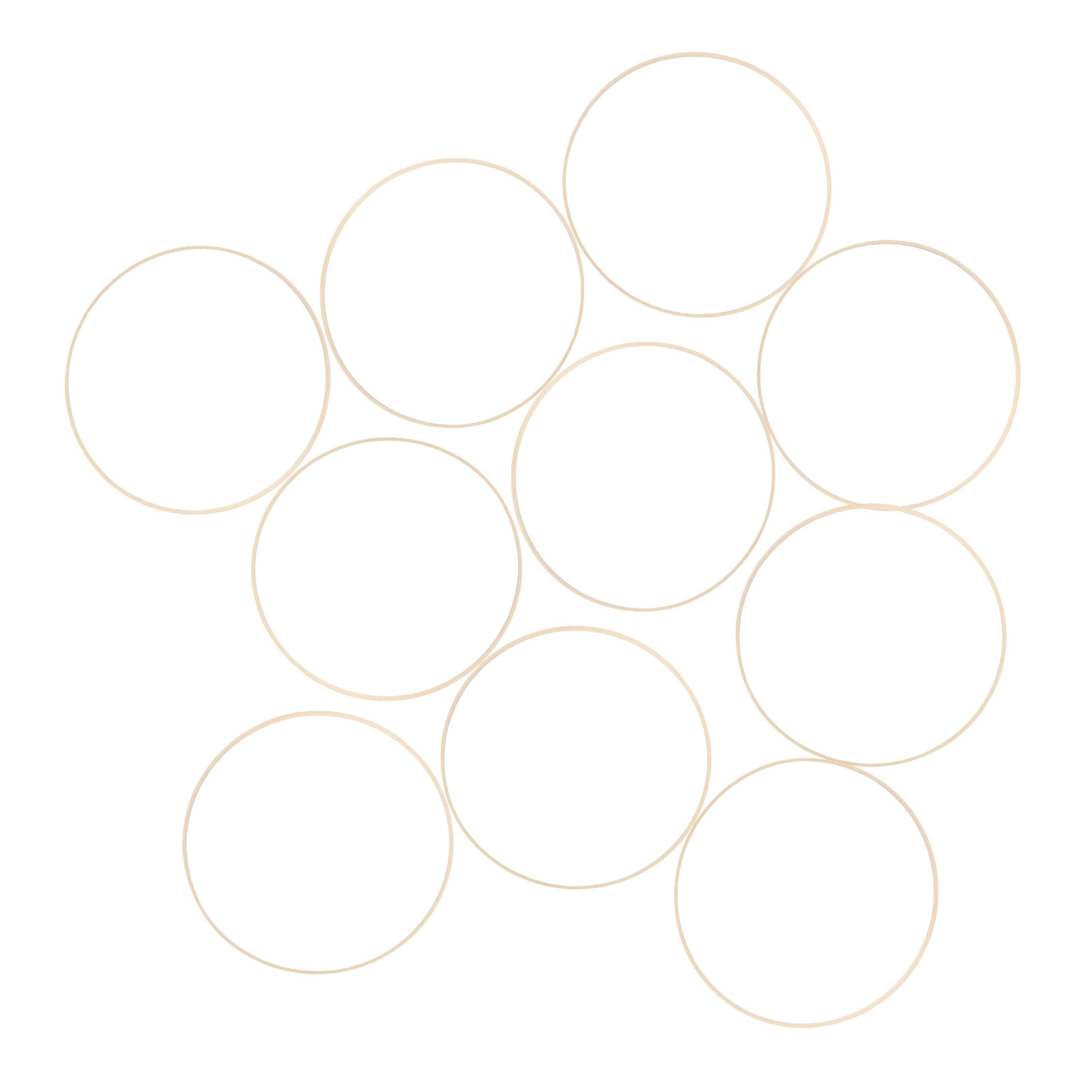 10 Pcs Rings Embroidery Hoop W - Embroidery Craft 评论和价格