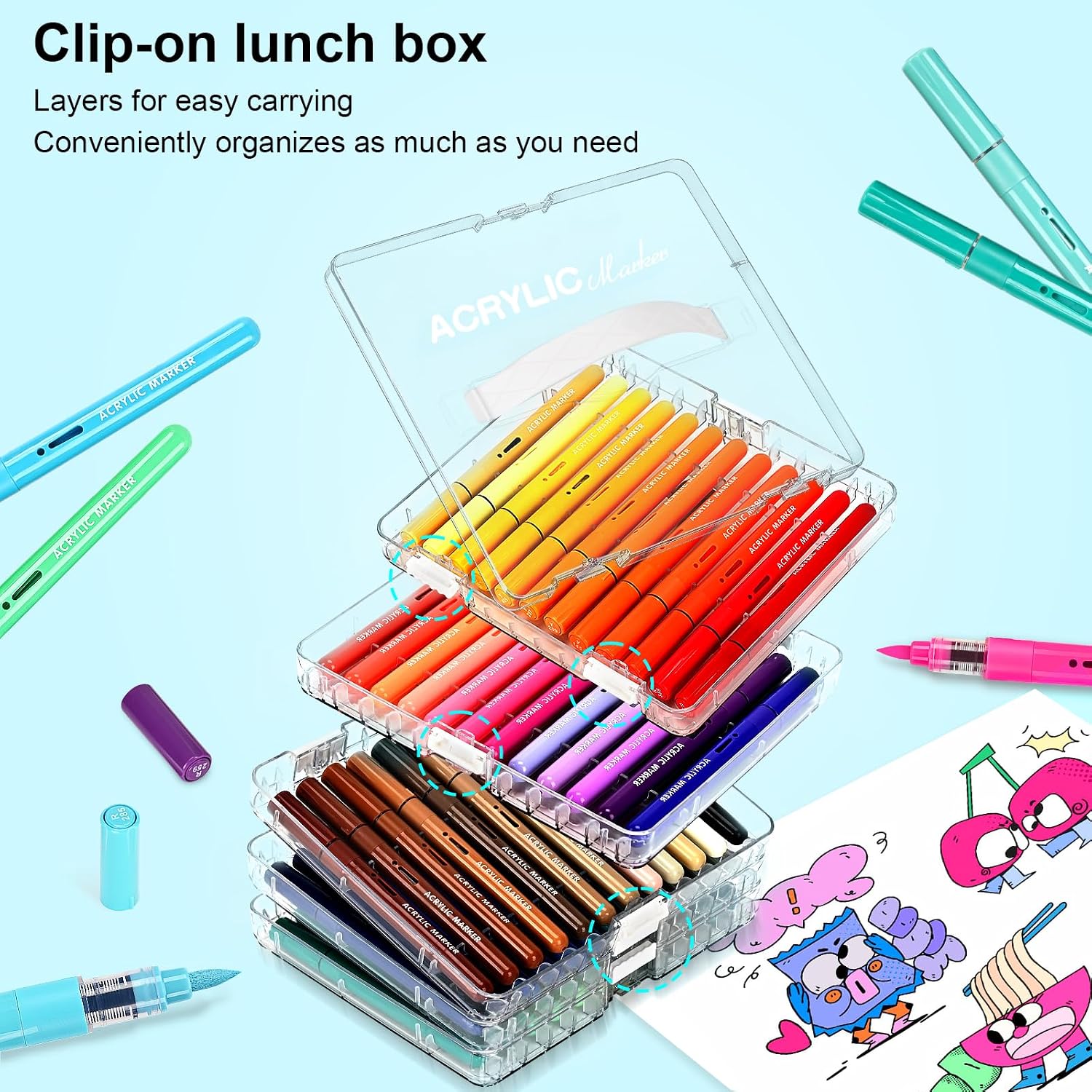 Acrylic Paint Art Marker Pen 1 - Copic Marker Classic 评论和价格