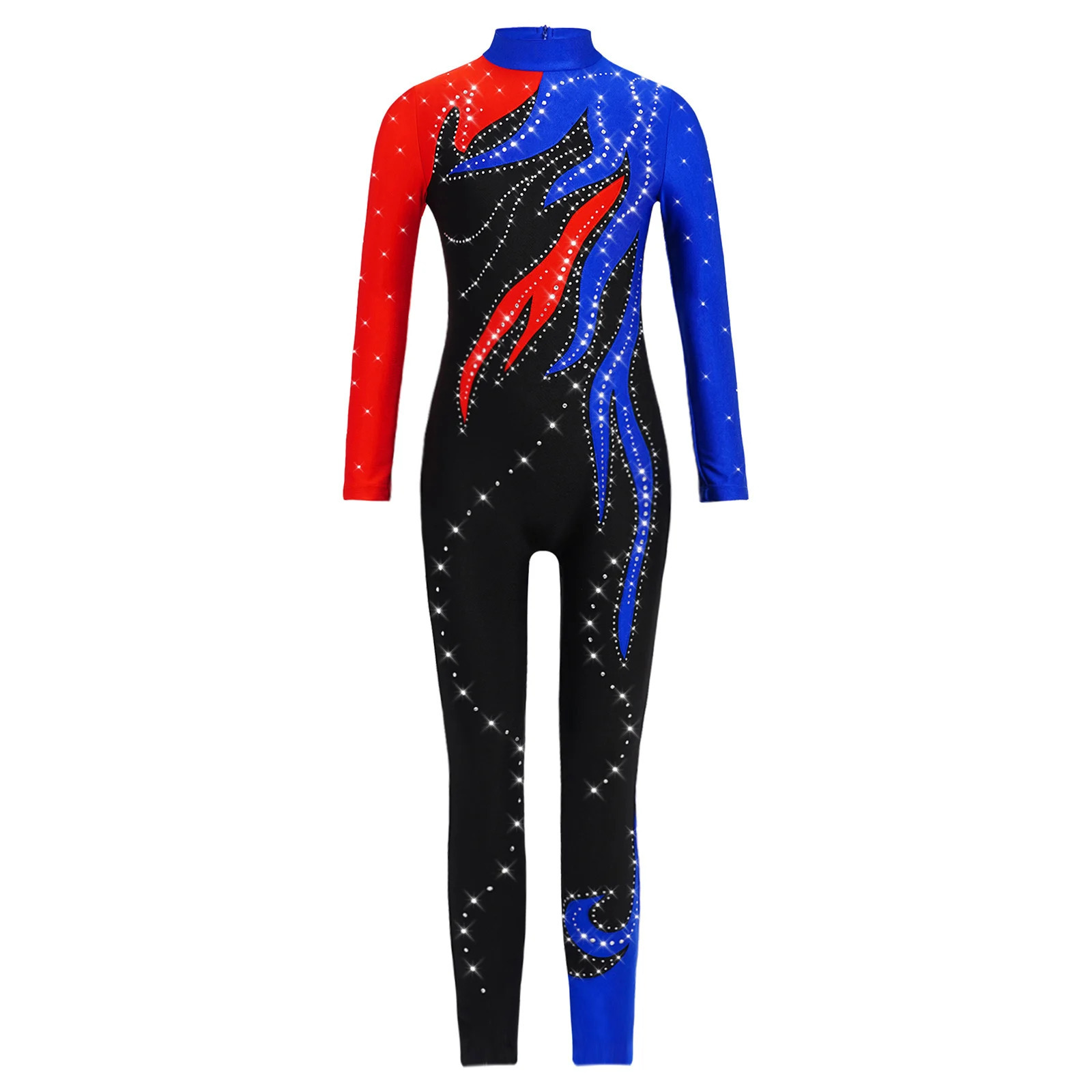 Rhythmic Gymnastics Leotards F - Rhinestone Banding Trim 评论和价格