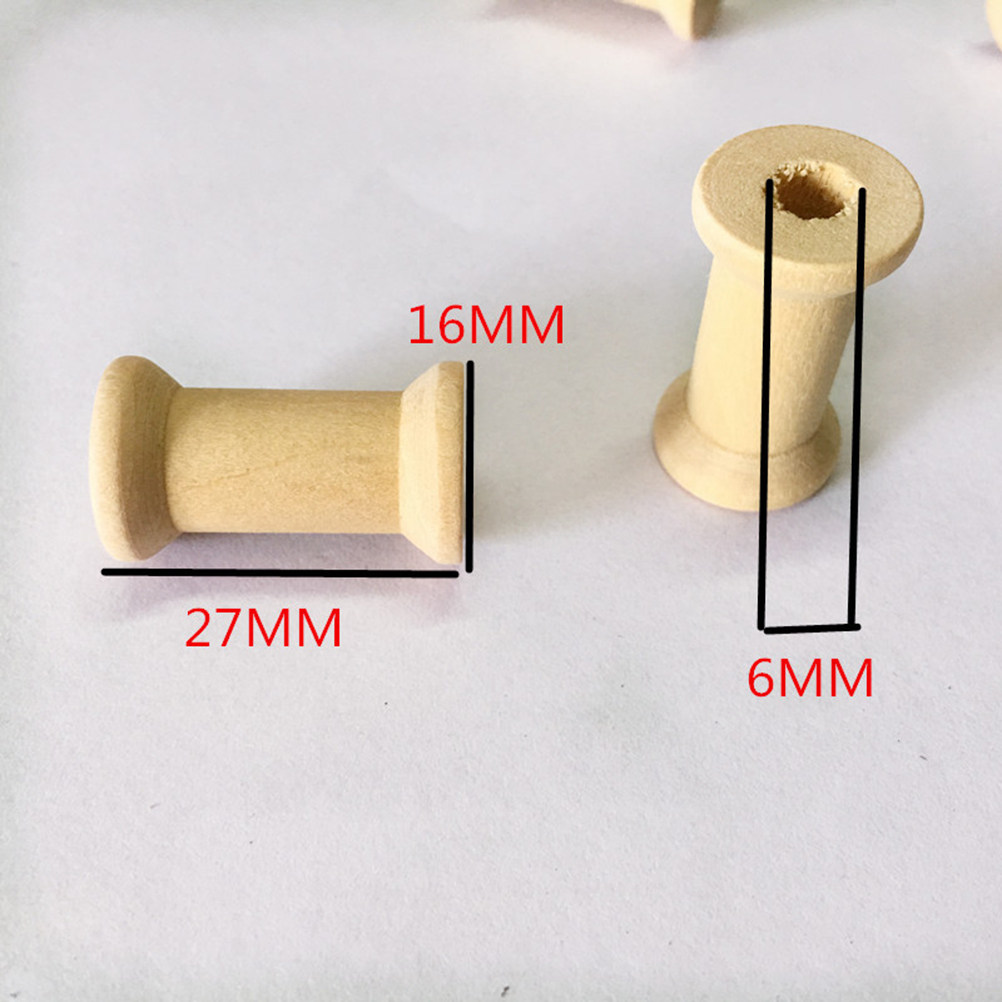 60 Pcs Bobbins Sewing Natural  - Embroidery Craft 评论和价格