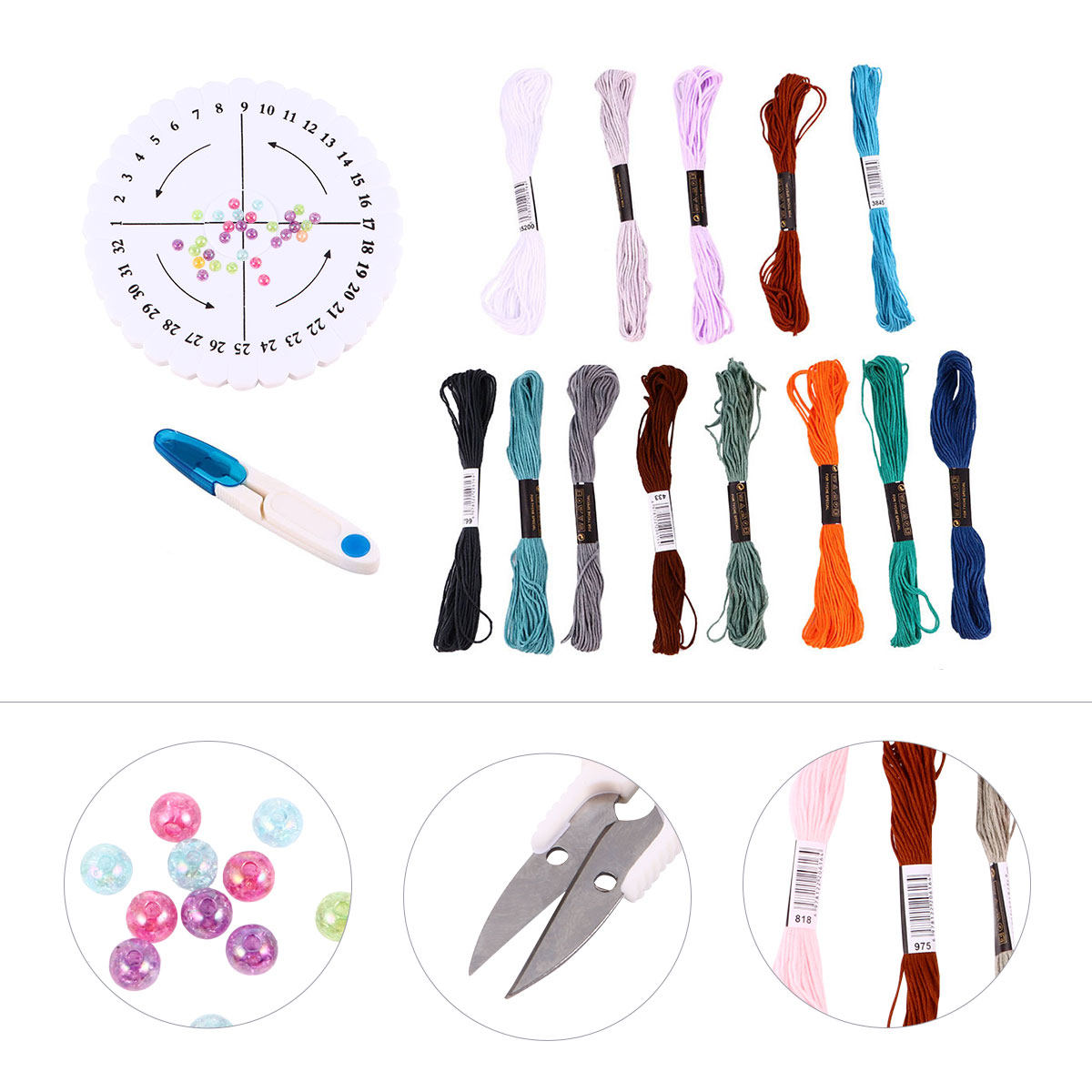 Friendship Bracelet Making Kit - Embroidery Craft 评论和价格