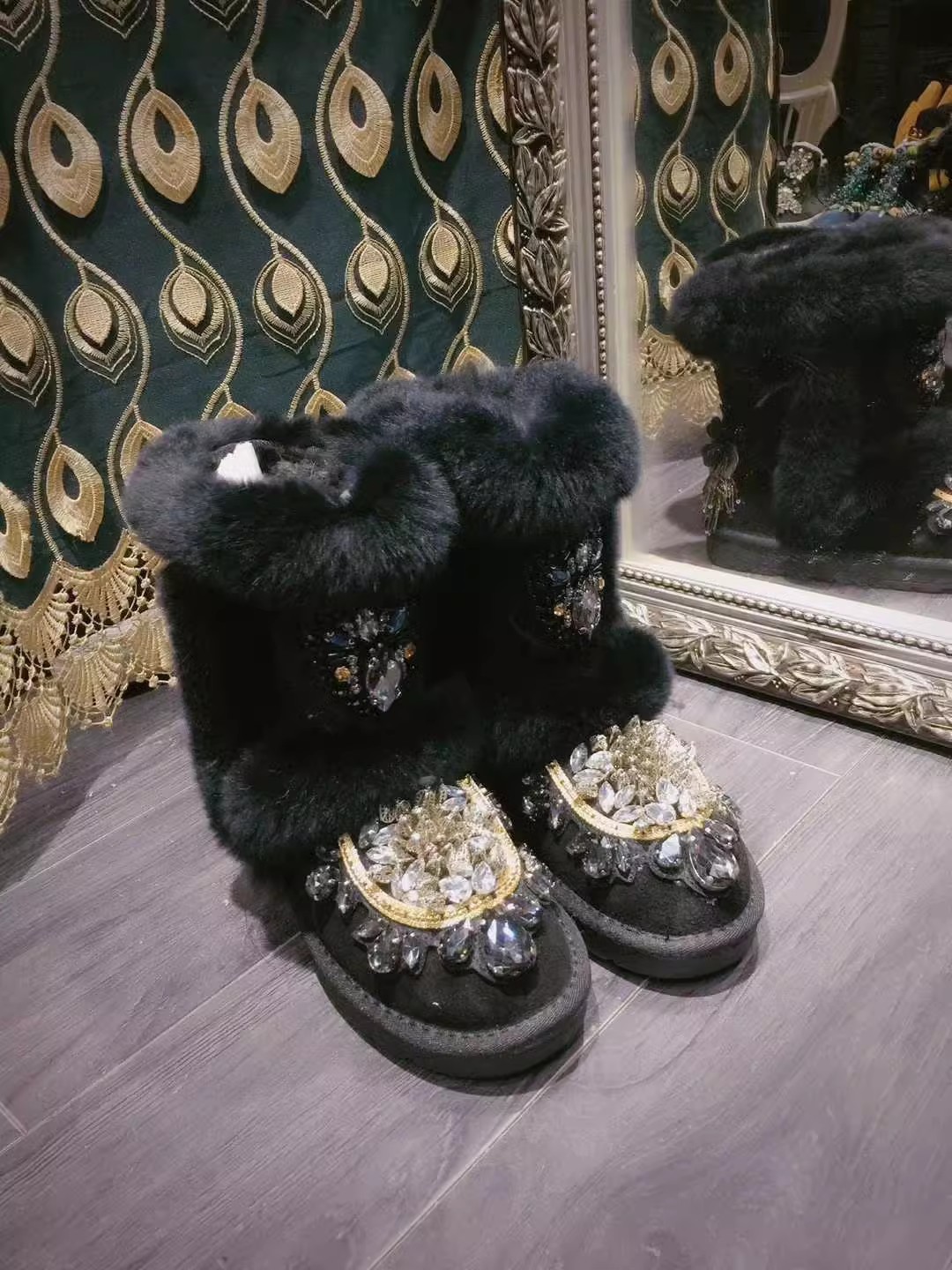 Bling Black White Gem Rhinesto - Sew On Rhinestone 评论和价格