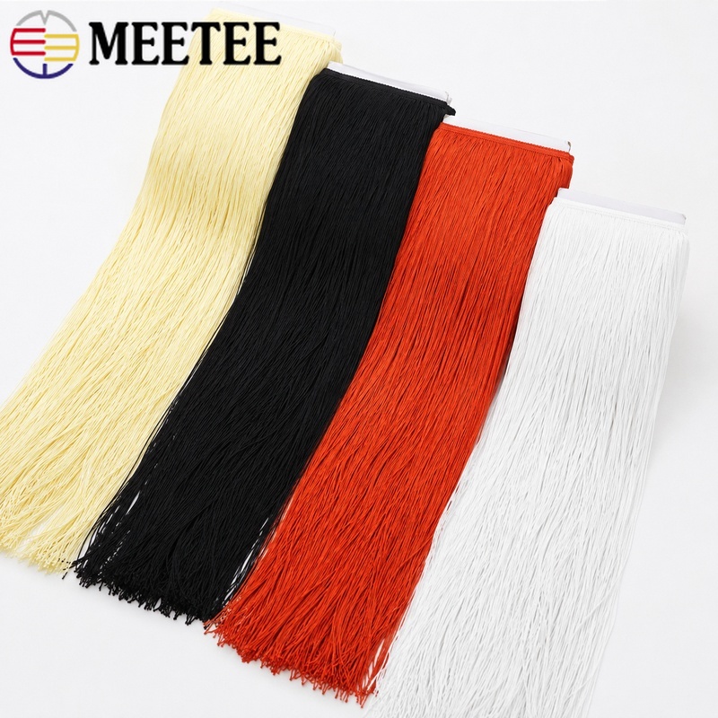 2/5M 50CM Long Fringe Trim Pol - Fringe Ribbon Sewing 评论和价格