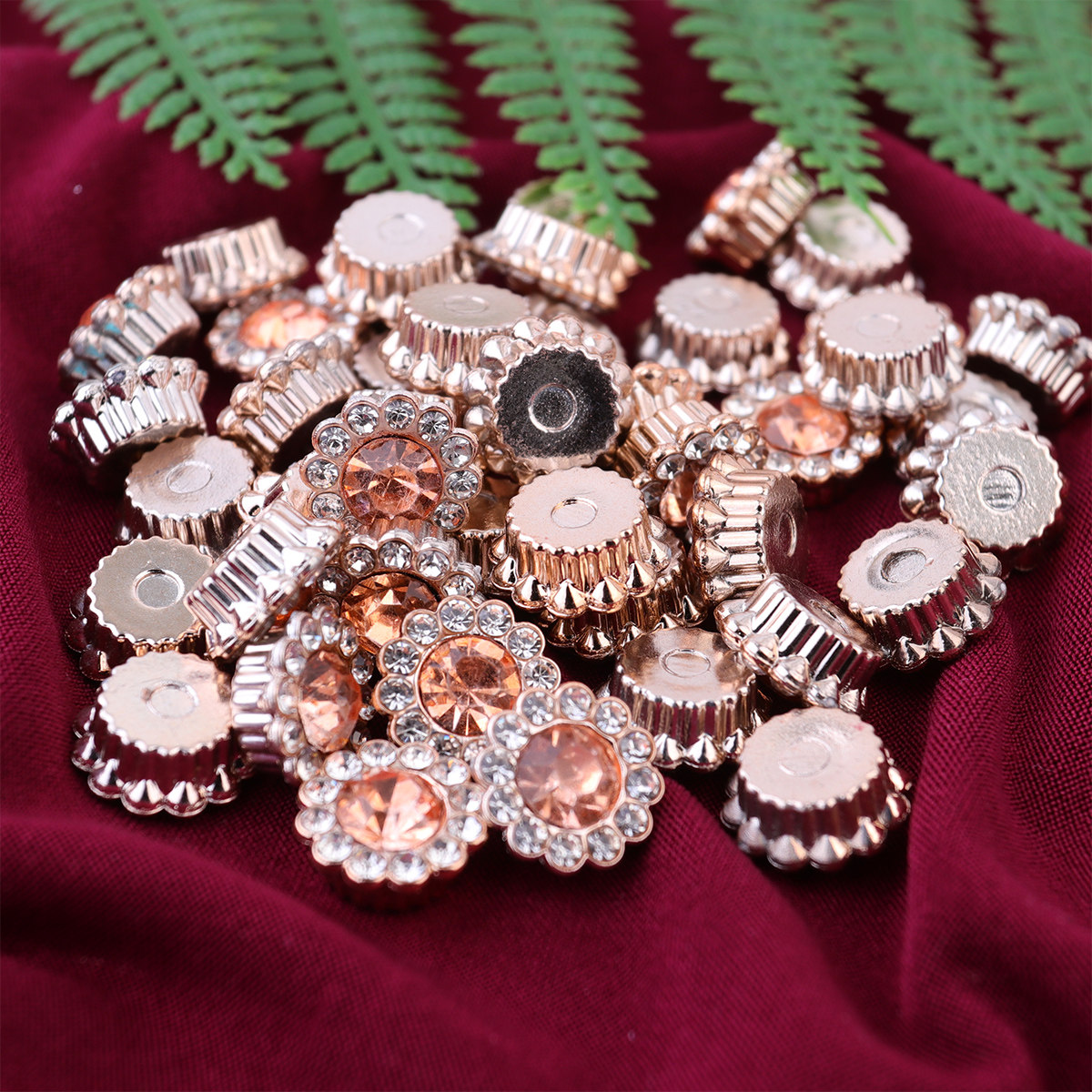 50Pcs Pearl Flower Accessory D - Embellishment Glue Craft 评论和价格