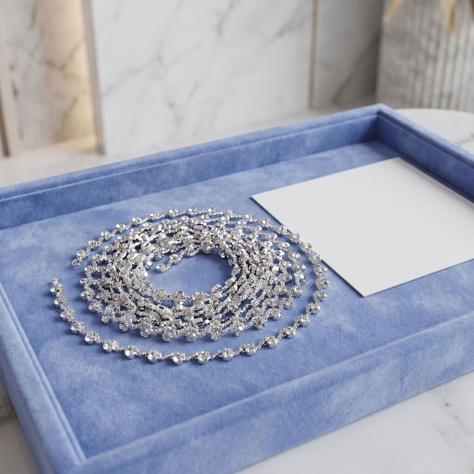 Rhinestone Chain Trim Crystal  - Sew On Rhinestone 评论和价格