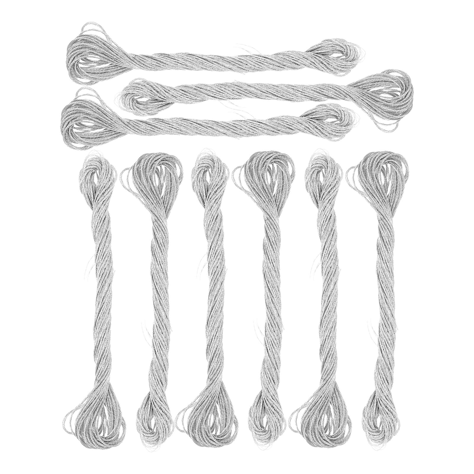 12Pcs Shiny Metallic Embroider - Embroidery Craft 评论和价格